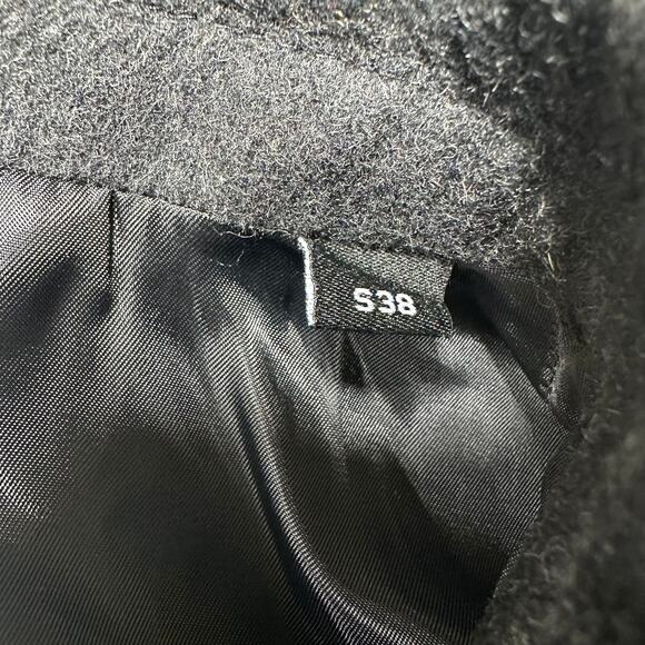 Kenneth Cole Reaction NWT Men's Raburn Wool Blend Top Coat Size 38S Dark Gray - Picture 5 of 11